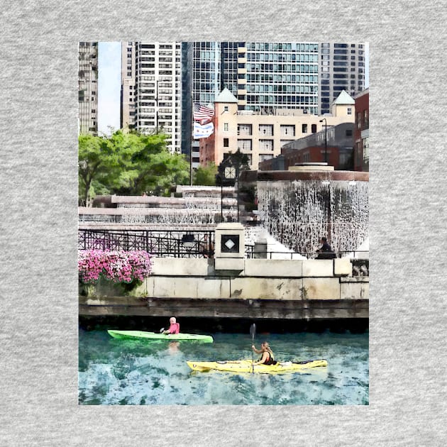 Chicago IL - Kayaking on the Chicago River by SusanSavad